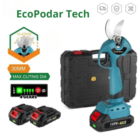 Tijeras eléctricas recargables EcoPodar Tech