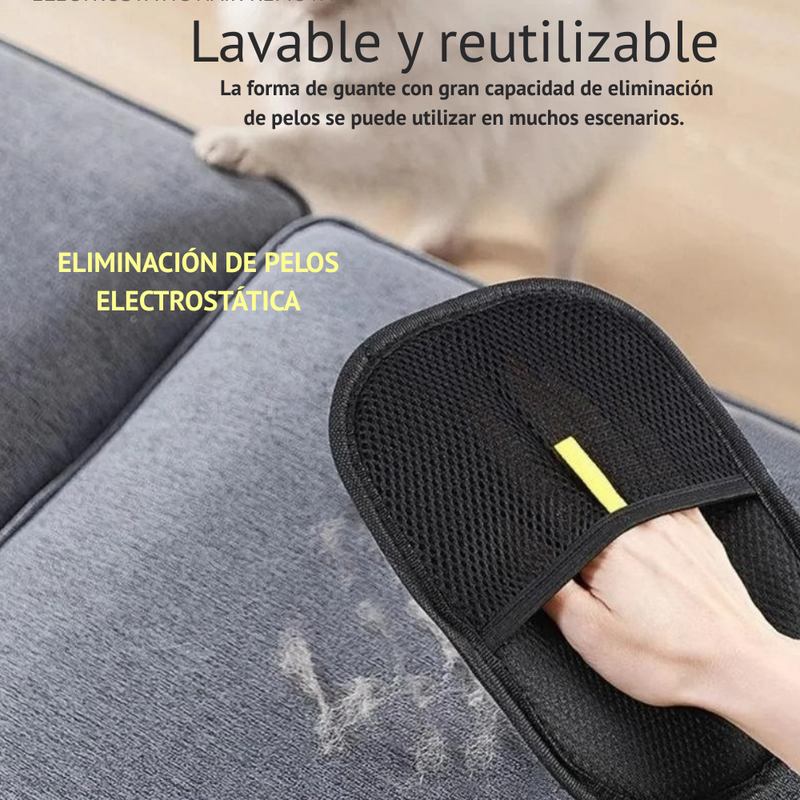 Pelux Clean Pro [ Guantes electrostáticos para pelo de mascotas ]