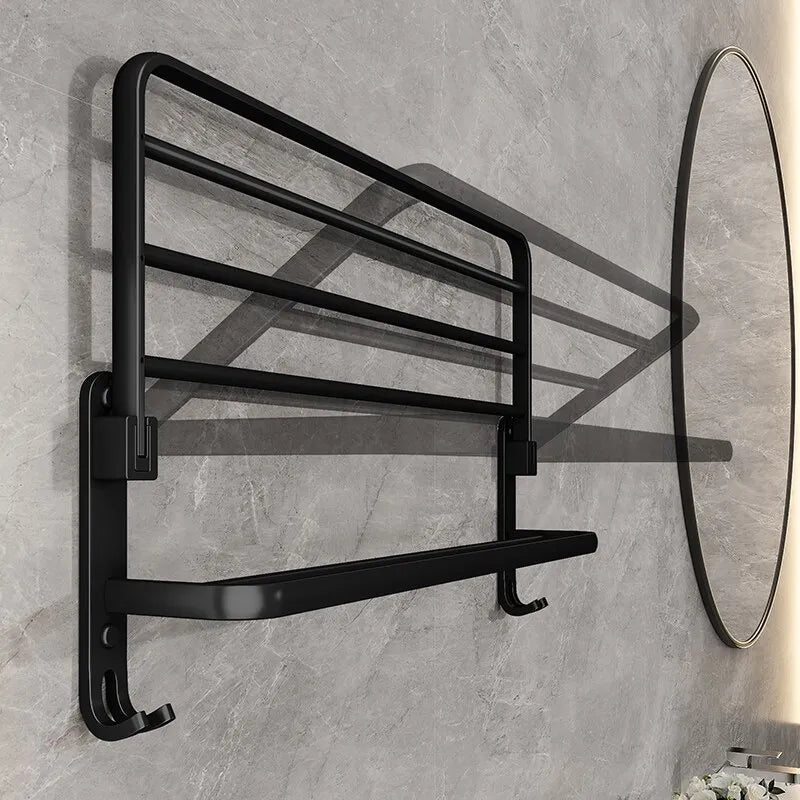 Soporte de pared de aluminioToallero