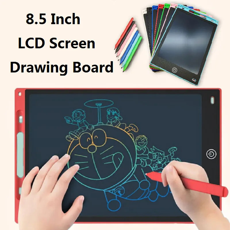 Tablero de dibujo electrónico para niños, pantalla lcd, diseño gráfico, juguetes educativos