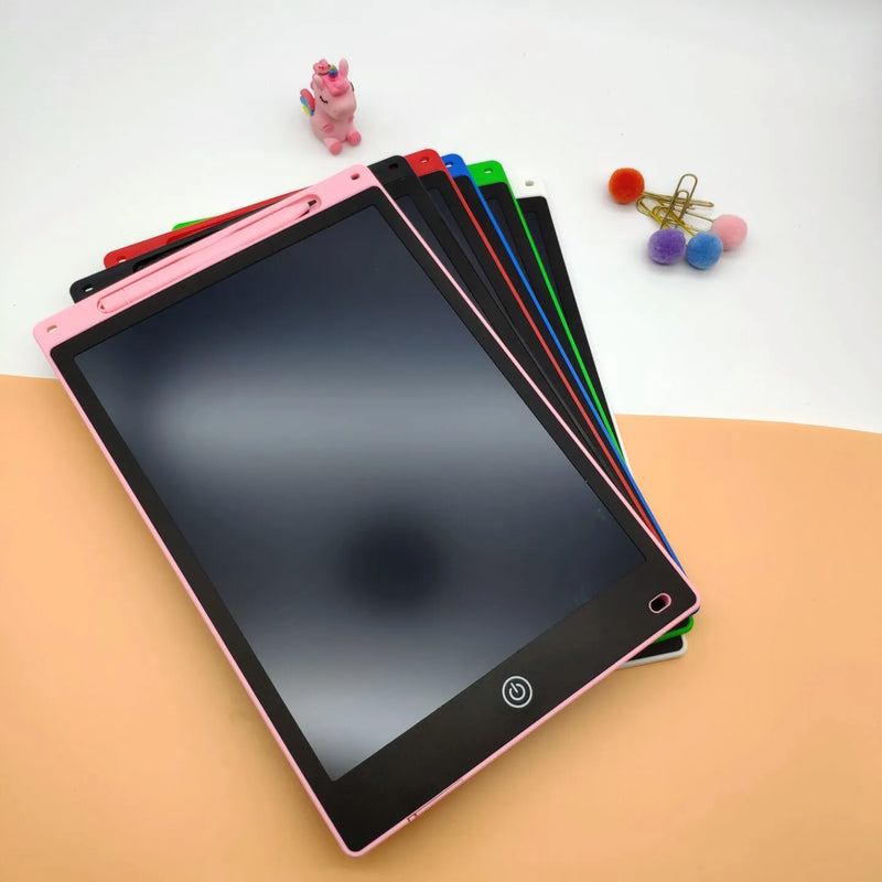 Tablero de dibujo electrónico para niños, pantalla lcd, diseño gráfico, juguetes educativos