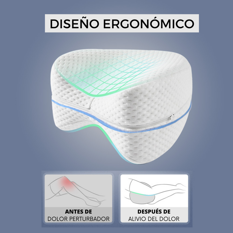 Almohada terapéutica para la espalda - [alivia el dolor y mejora la postura ]