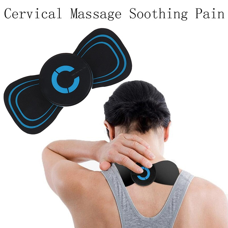 RELAX BODY - Colchoneta de Masaje Portátil Multifuncional Cervical Mini Eléctrica