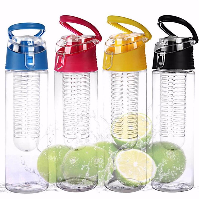 Portable fruta Infusor Infusor Botella de agua  800 ML