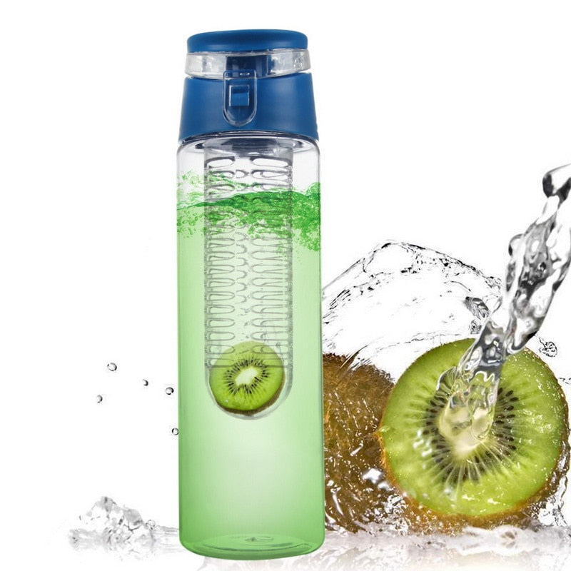 Portable fruta Infusor Infusor Botella de agua  800 ML